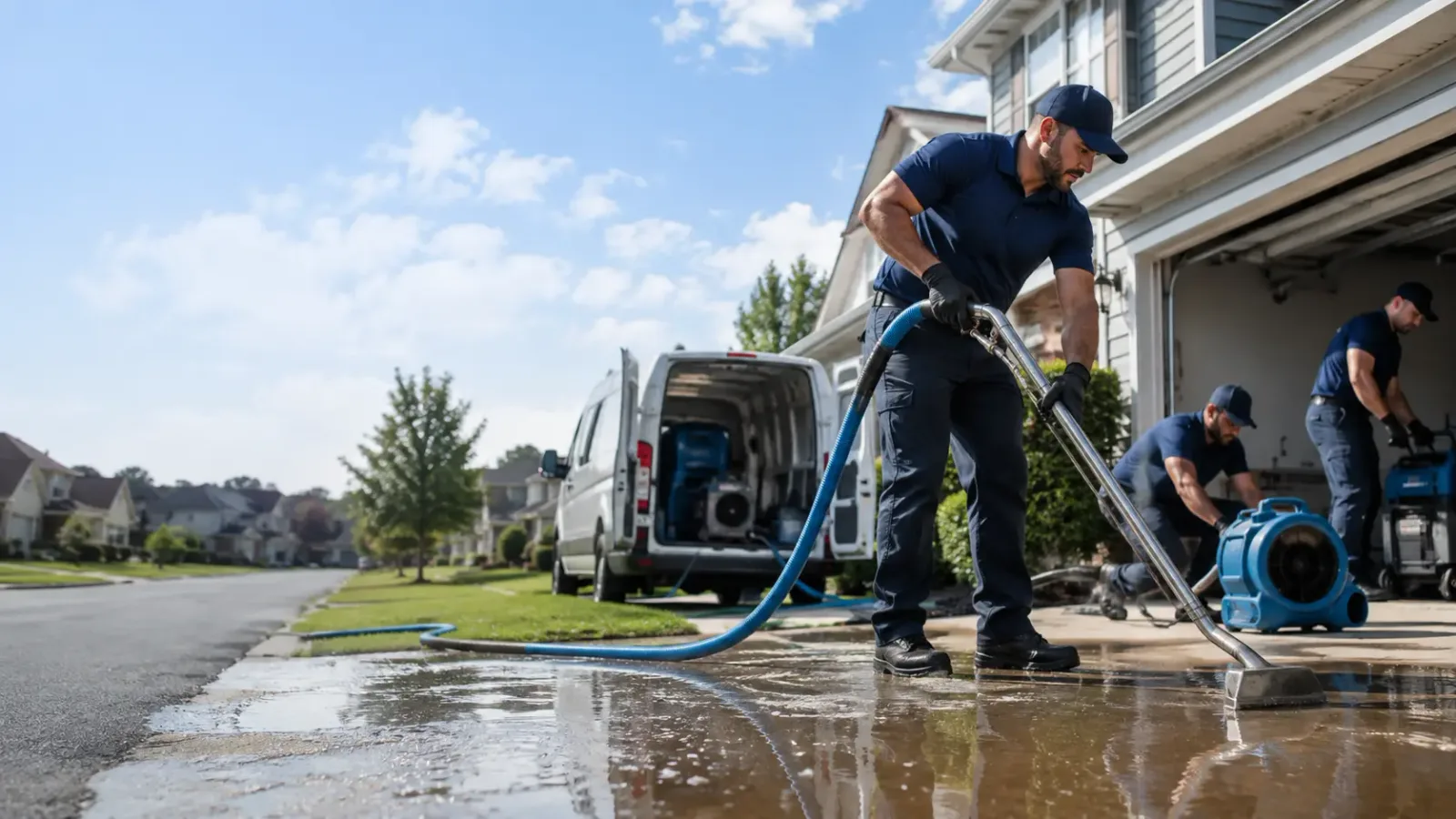 Flood Damage Restoration in North, VA
